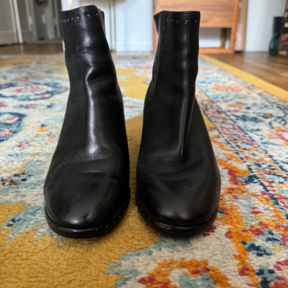 Rag & Bone Willow Leather Ankle Boot With Studs - New heels and soles - Picture 7 of 10